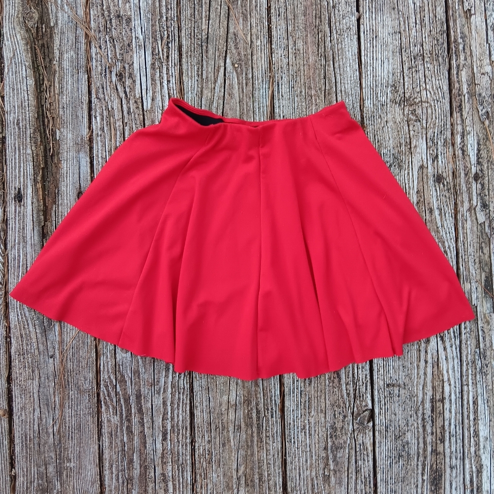Red Women's Skirt